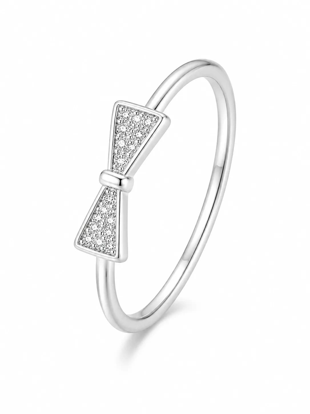 Élise Bow Sparkle Ring