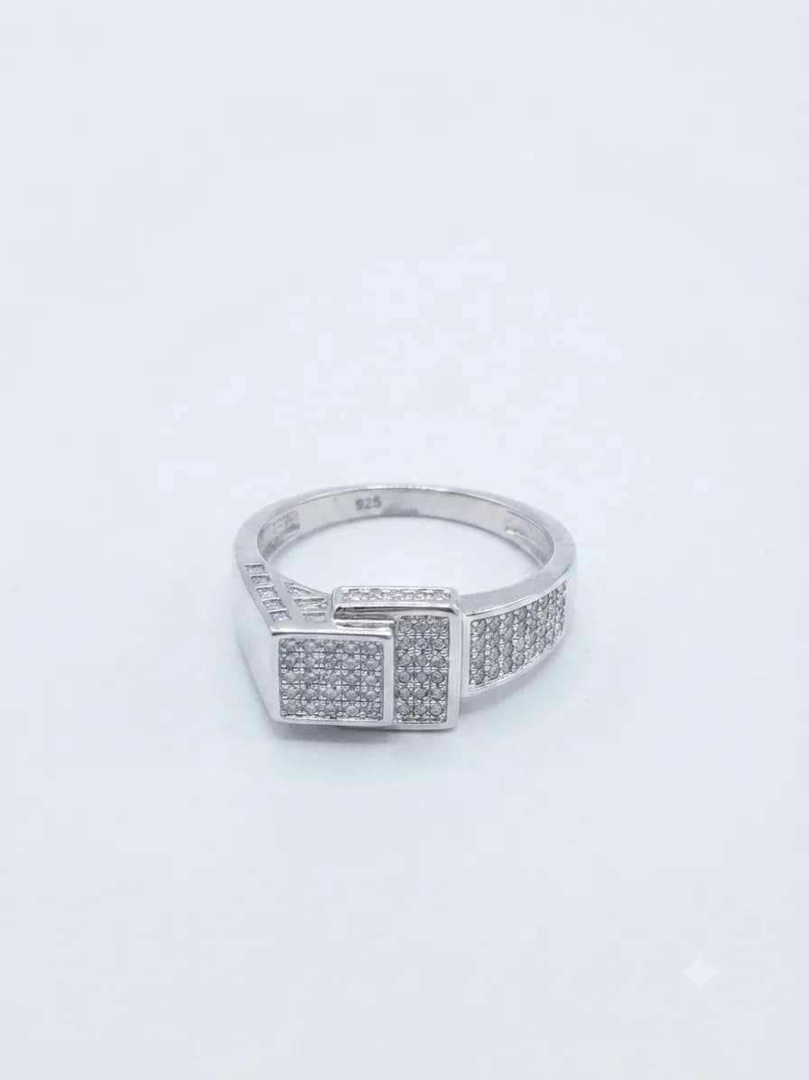 Silver Buckle Ring