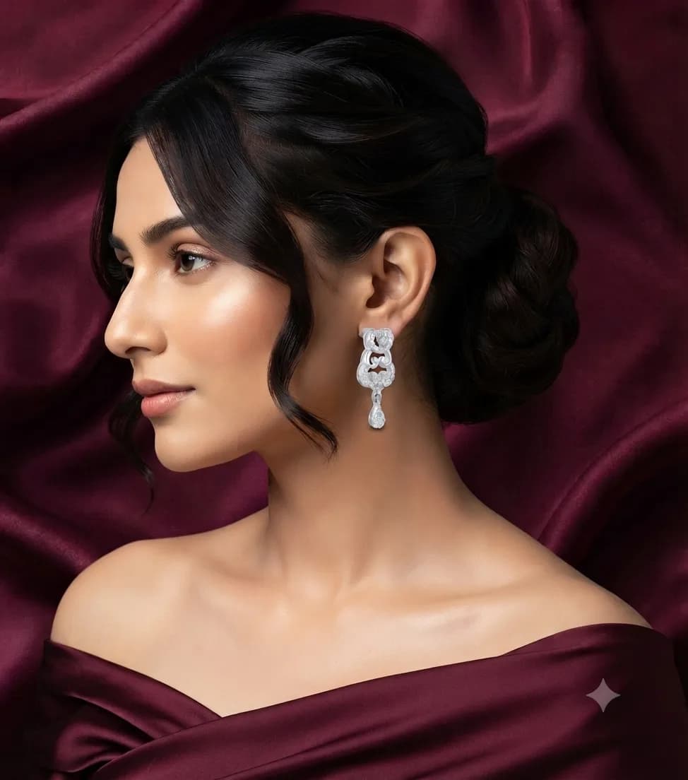Graceful Drop Earrings