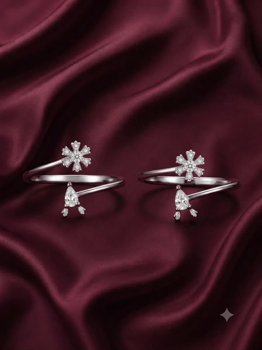 Snowelle Dewdrop Toe Ring