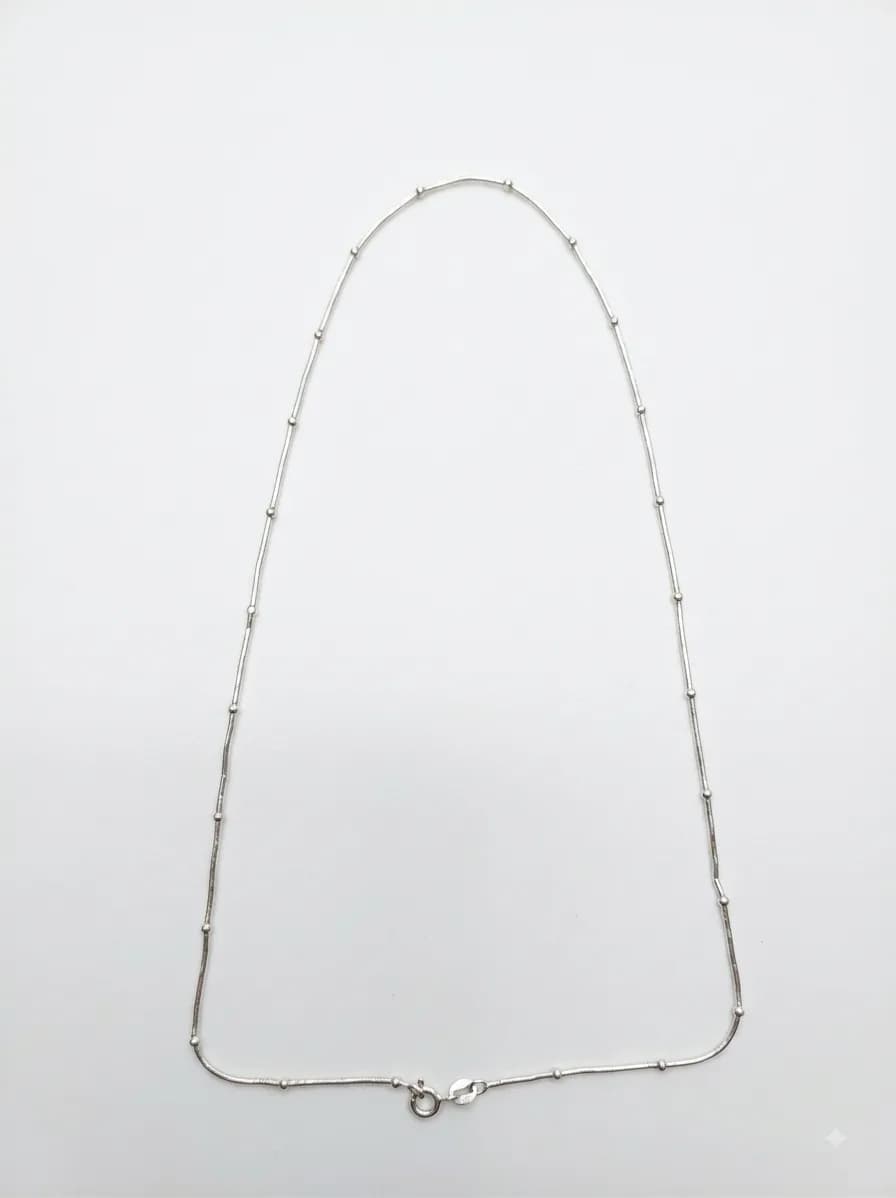 Beaded Bar Chain