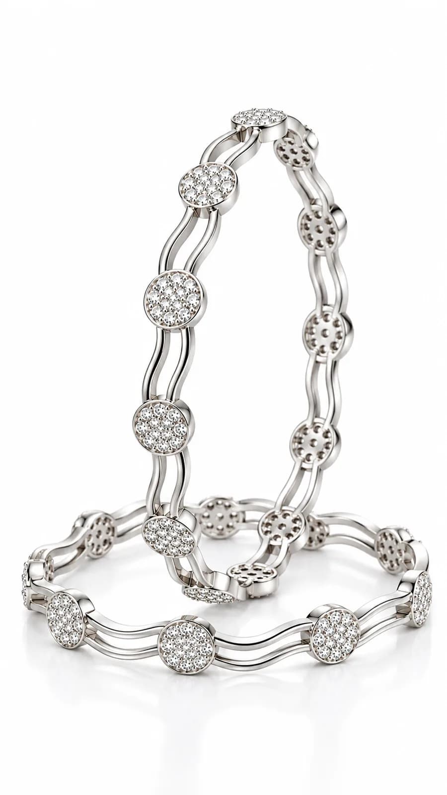 Celestial Double-Link Luxe Bangle