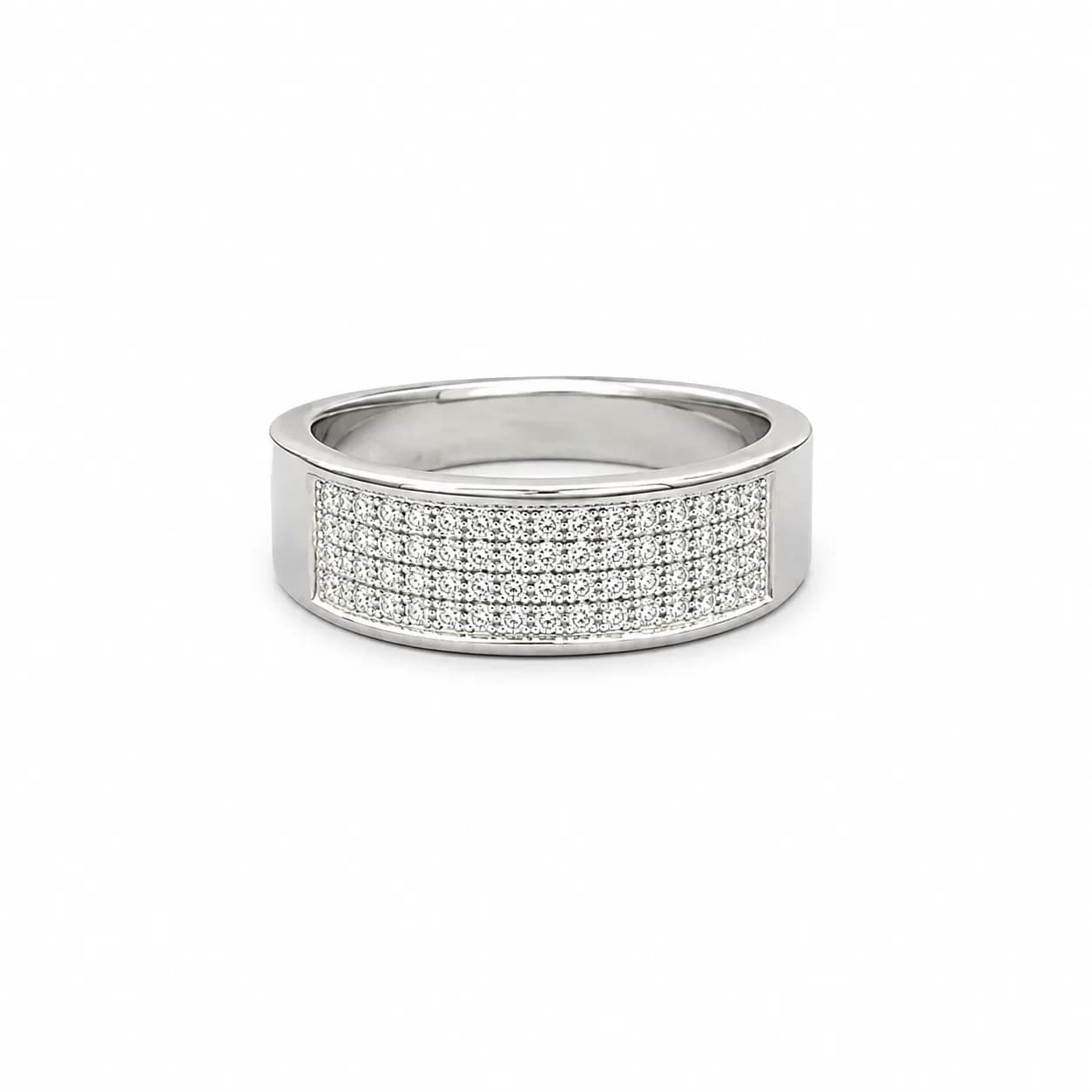 Luxe Pavé Statement Ring