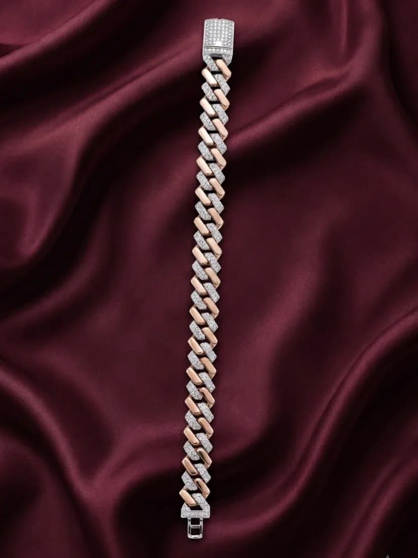 Two-Tone Heirloom Bracelet