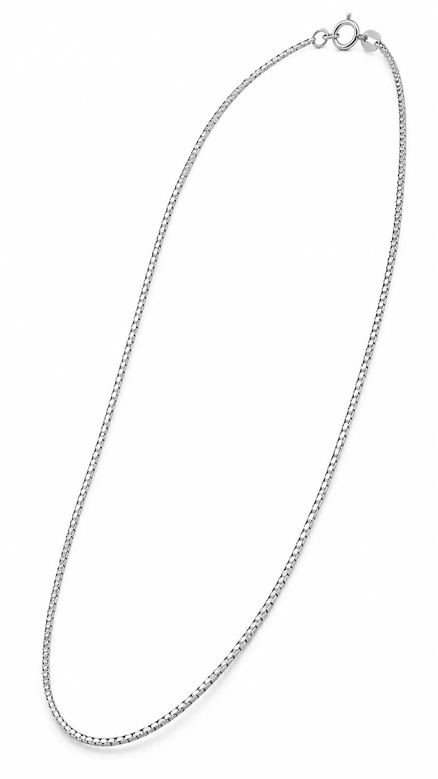 Silver Sleek Box Chain