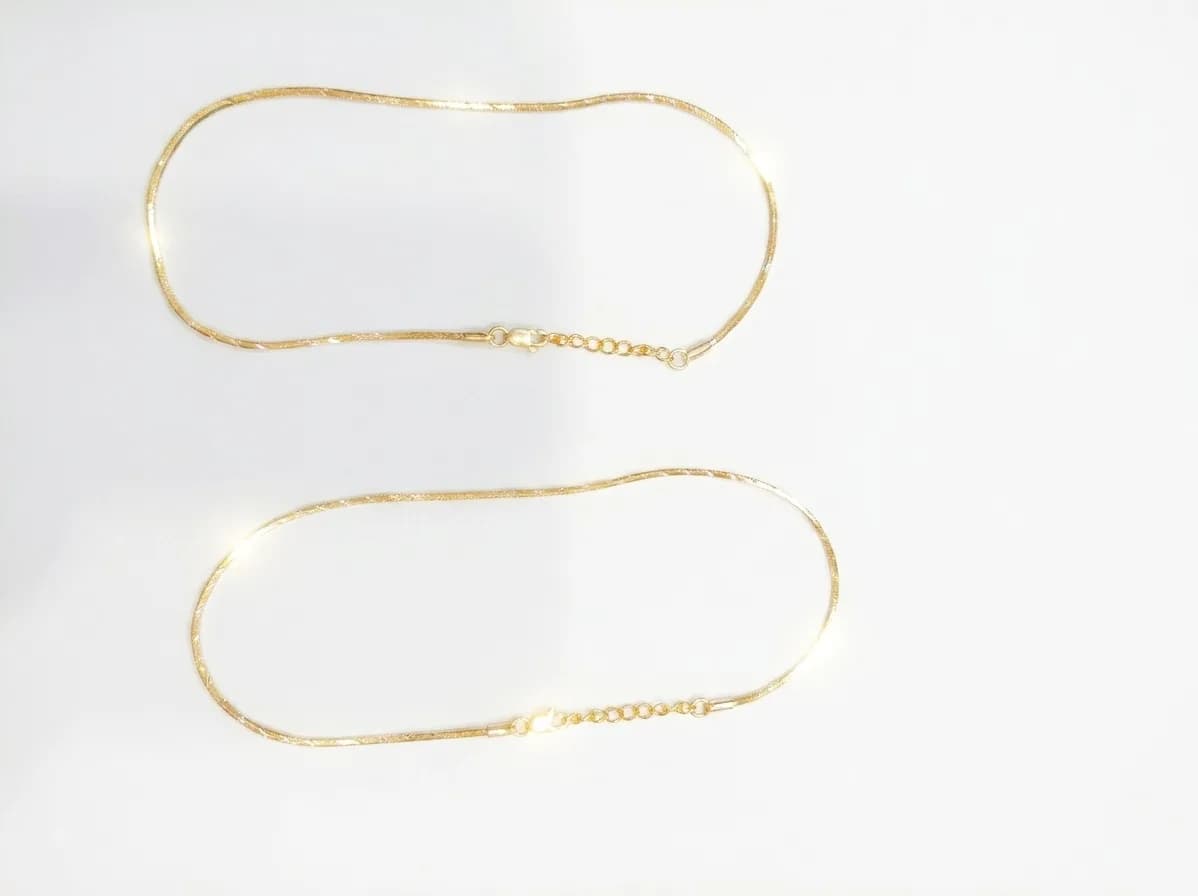 Gold Snake Chain Anklet