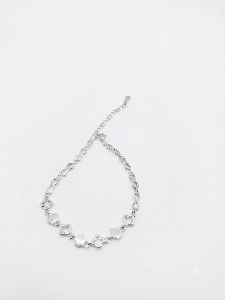 Celeste Flora Pearl Anklet