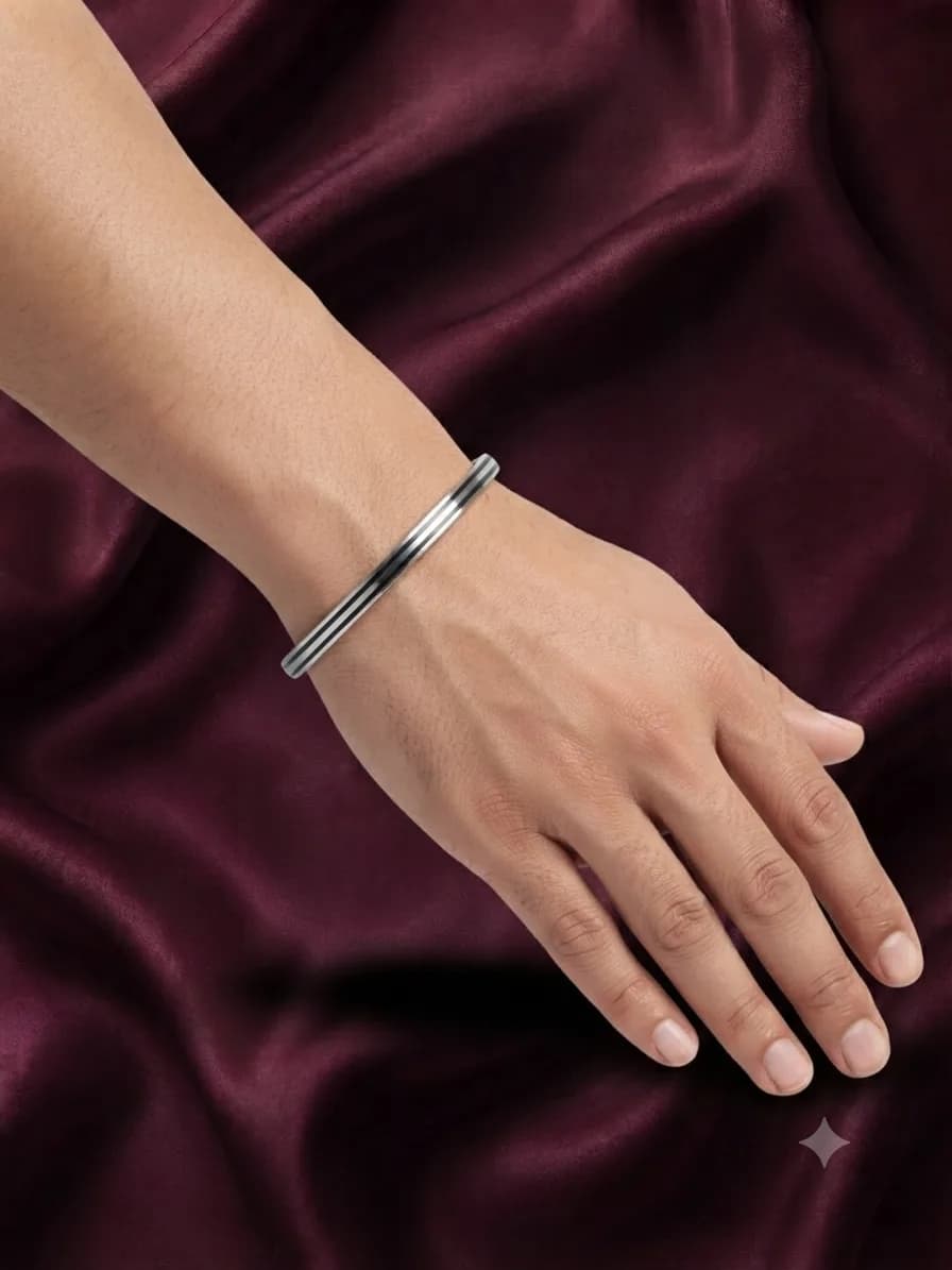 Double Line Edge Men’s Kada