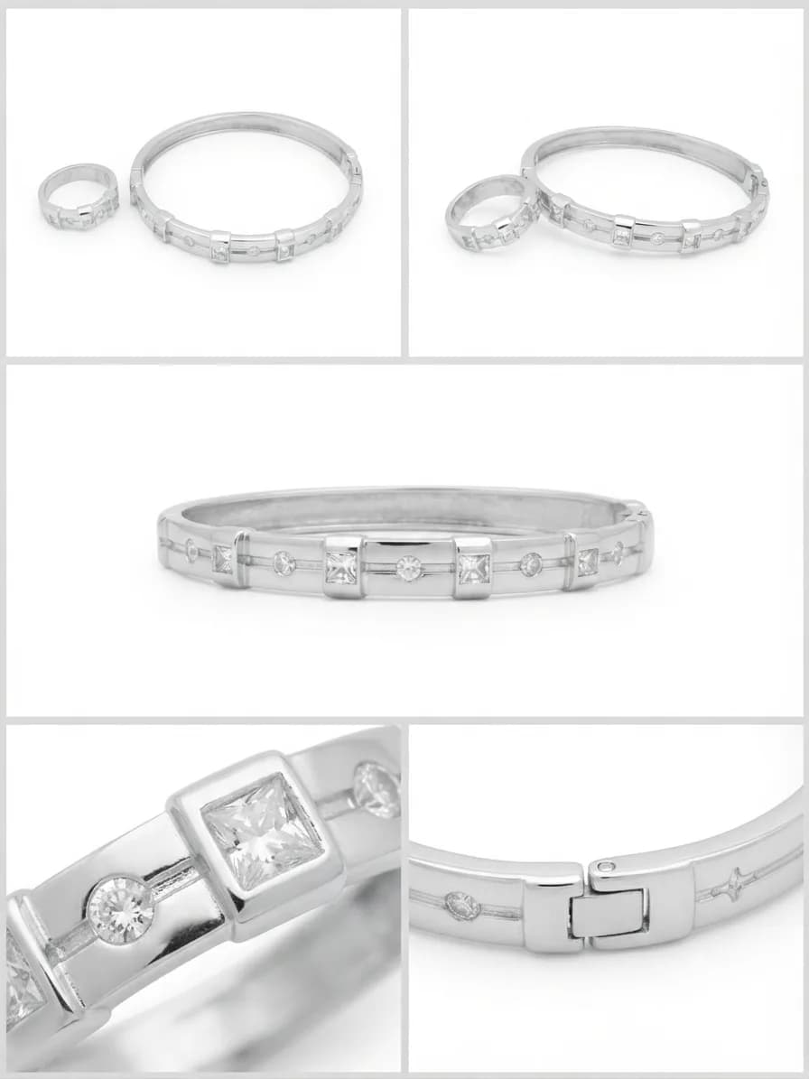 The Geometric Link Bracelets