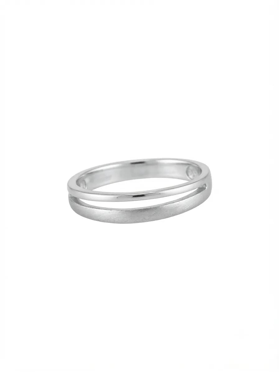 Silver Duality Ring