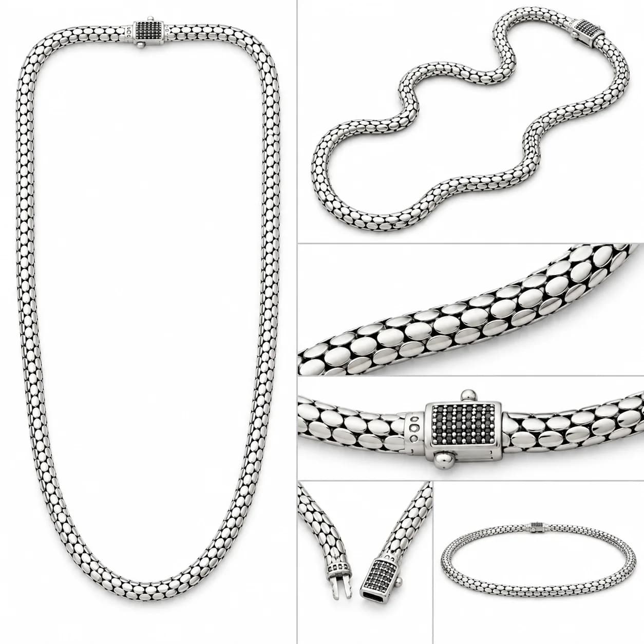 Luxe Scale Snake Chain