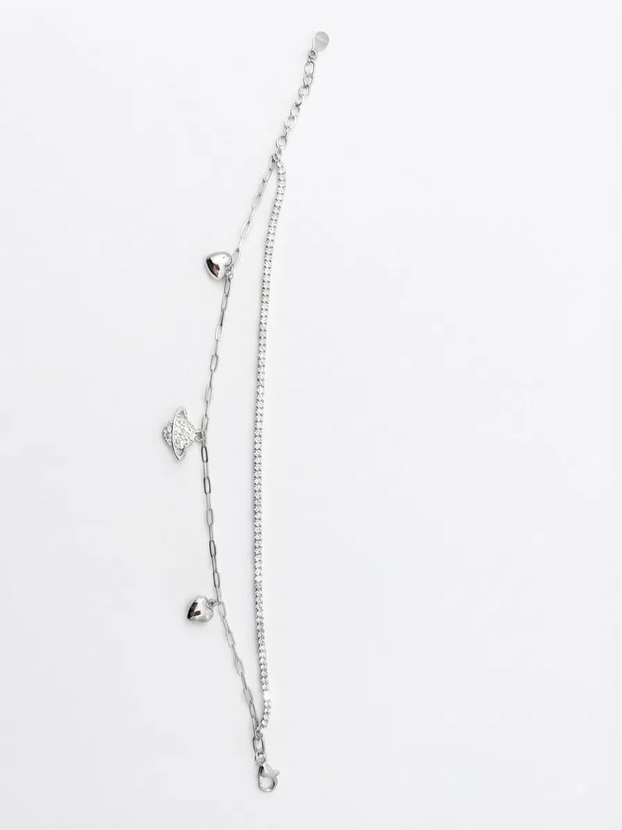 Crystal Charm Bracelet