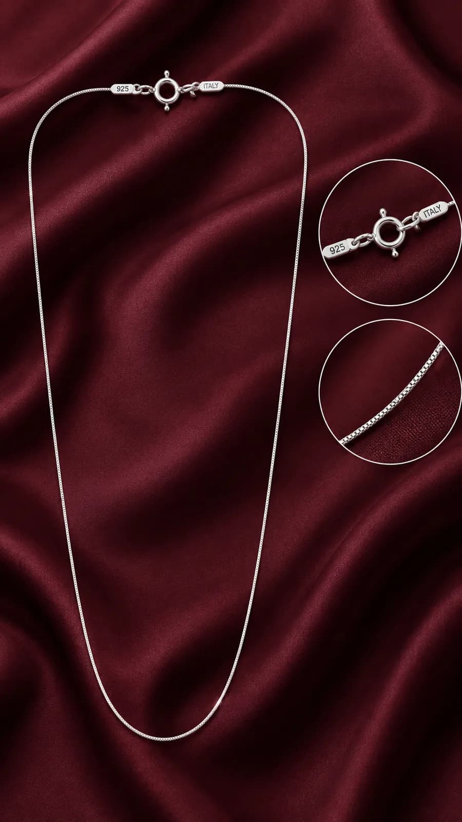 Silver Elegant Snake Chain