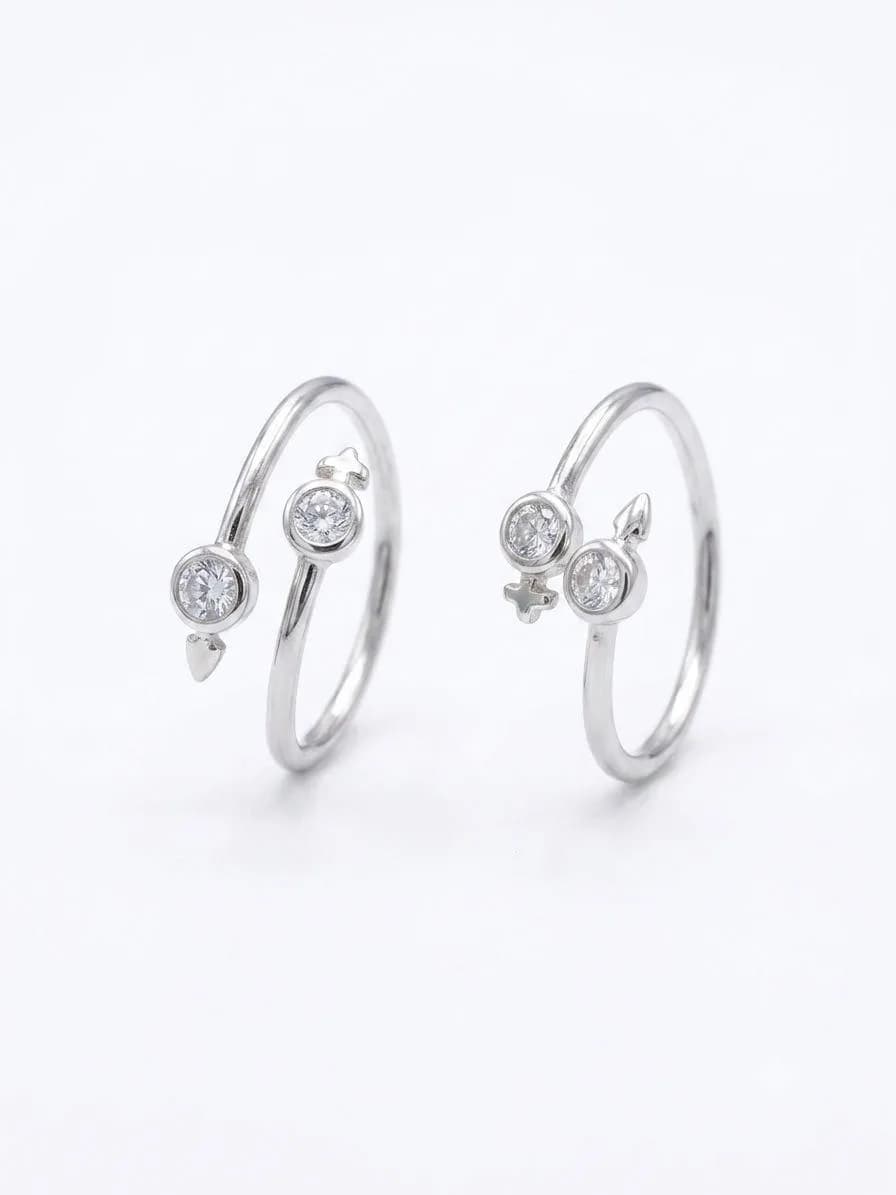 Aether Duo Toe Ring