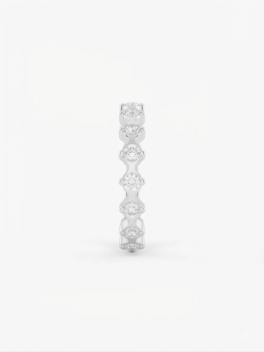 Zeloria Diamond Wave Ring