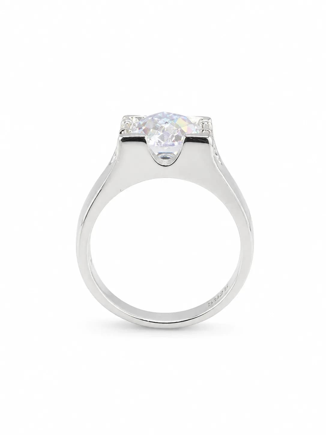 Classic Solitaire Men's Ring