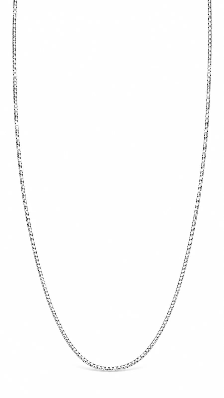 Silver Sleek Box Chain