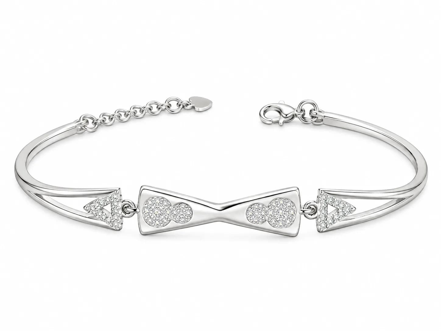 Celeste Twin Hearts Bracelet