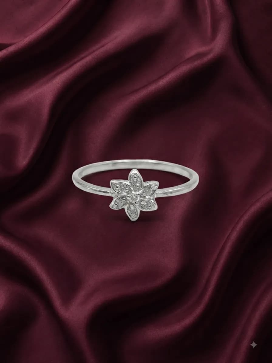 Radiant Flora Band ring