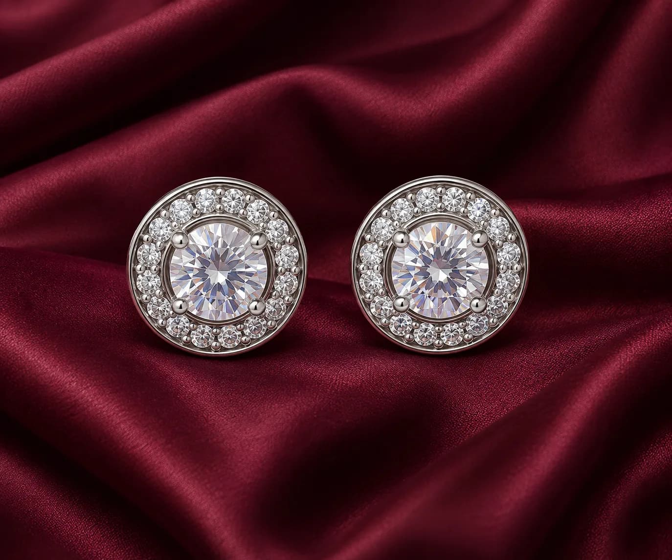 Silver Radiant Earring