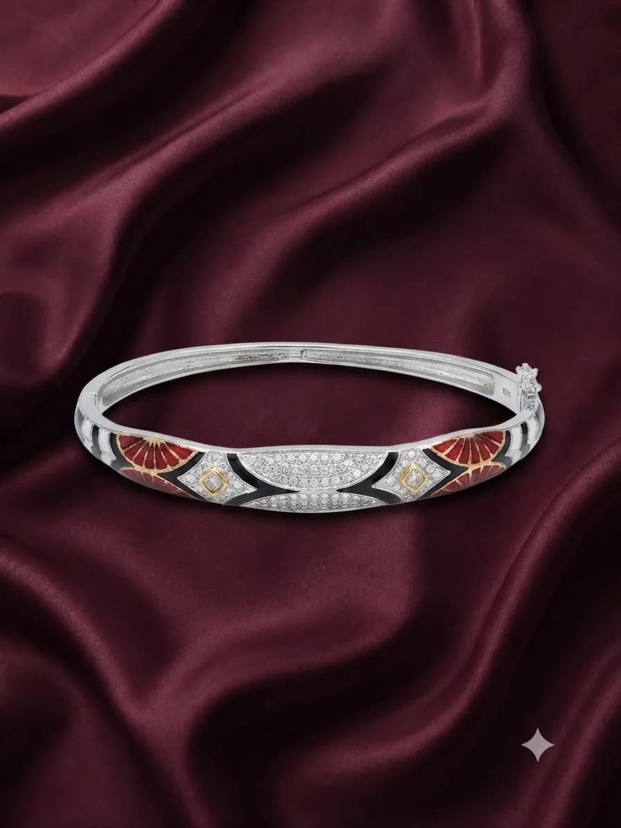 Celeste Royale Mosaic Bangle