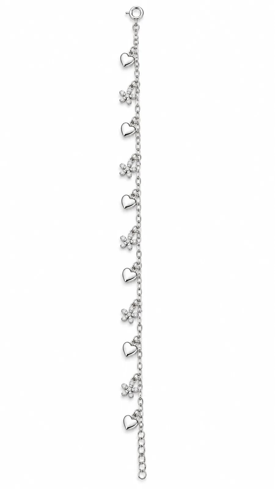 Petal Heart Anklet