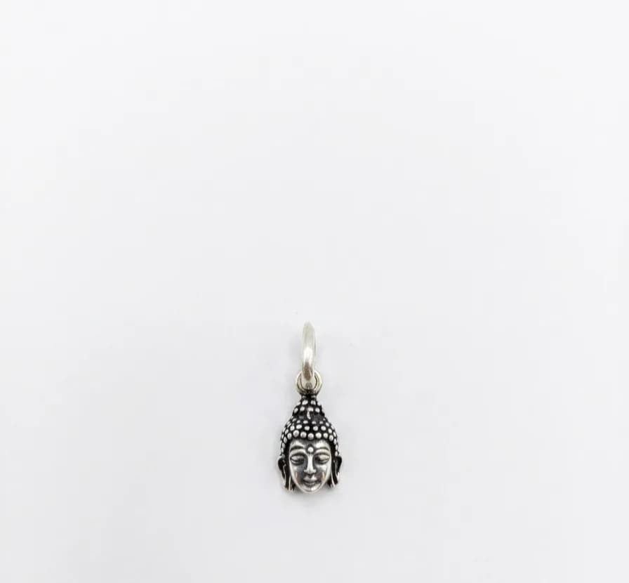 silver Buddha pendant