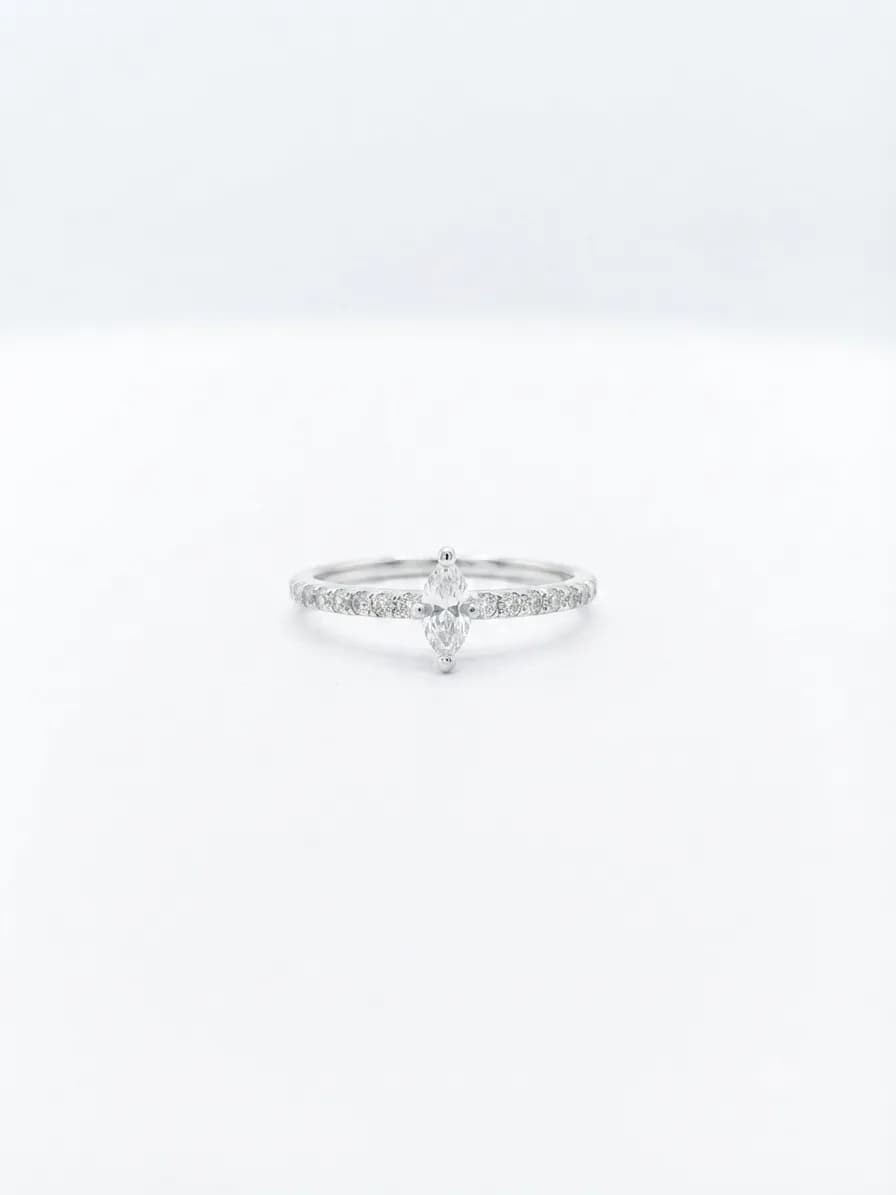 Marquise Radiance Ring