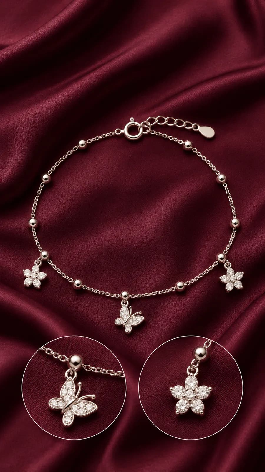 Butterfly Luxe Anklet
