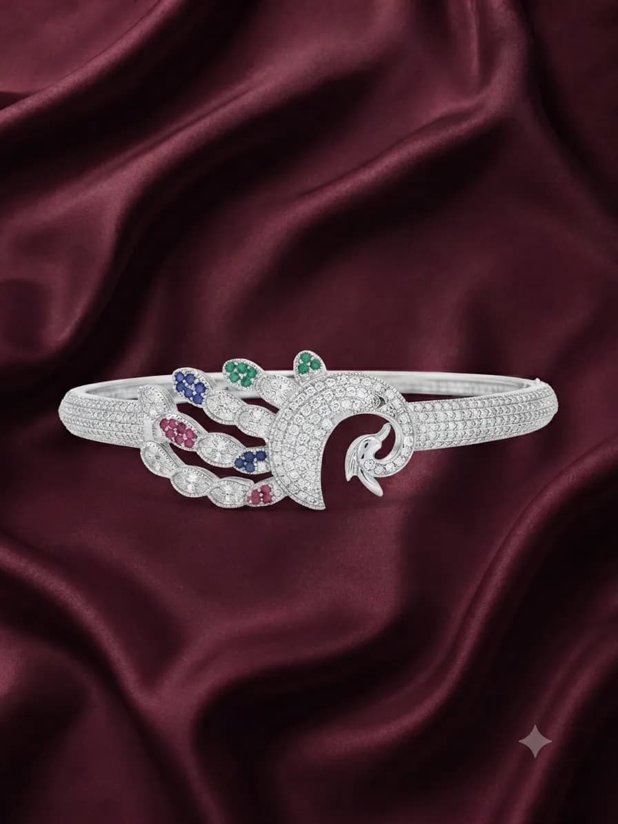 Celeste Regal Peacock Bangle