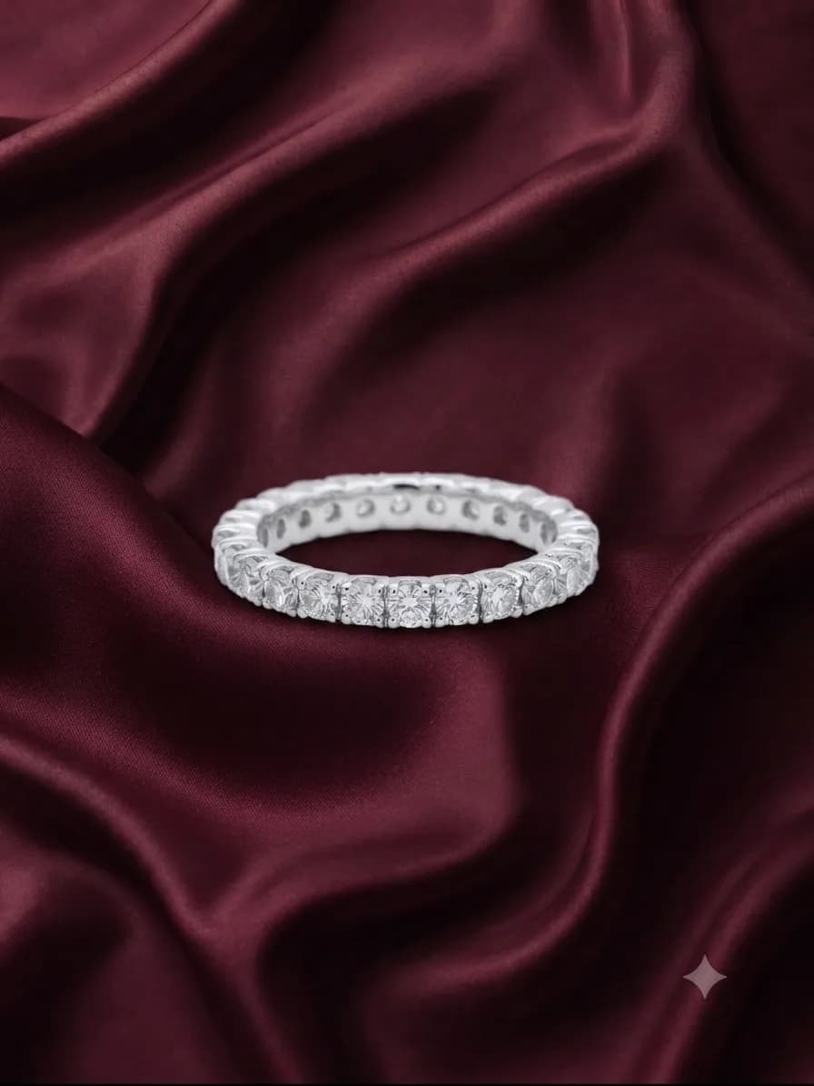 Celeste Eternity Band Ring