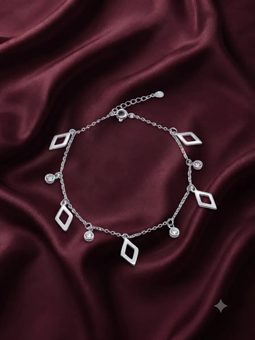 Lustre Diamond Charm bracelets