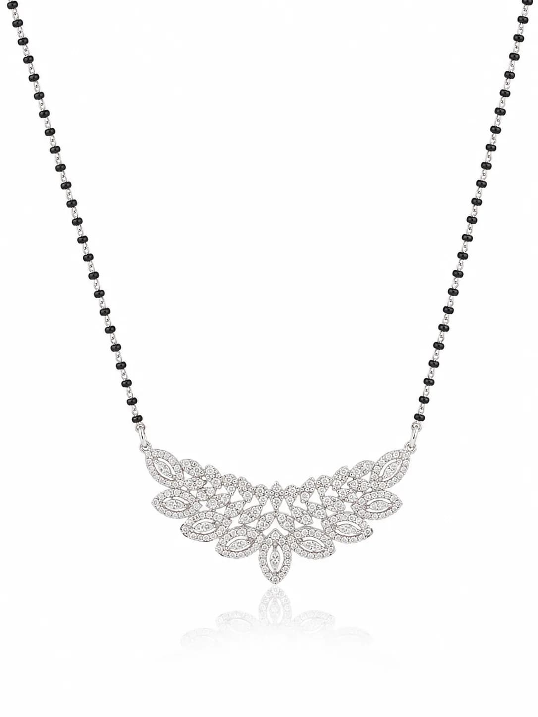 Royal Floral Cascade Diamond Mangalsutra