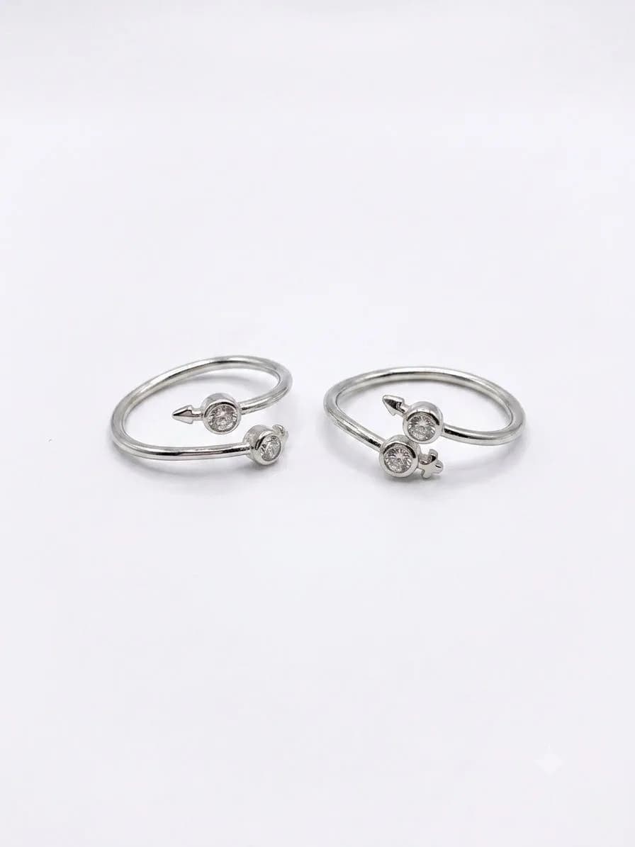 Aether Duo Toe Ring