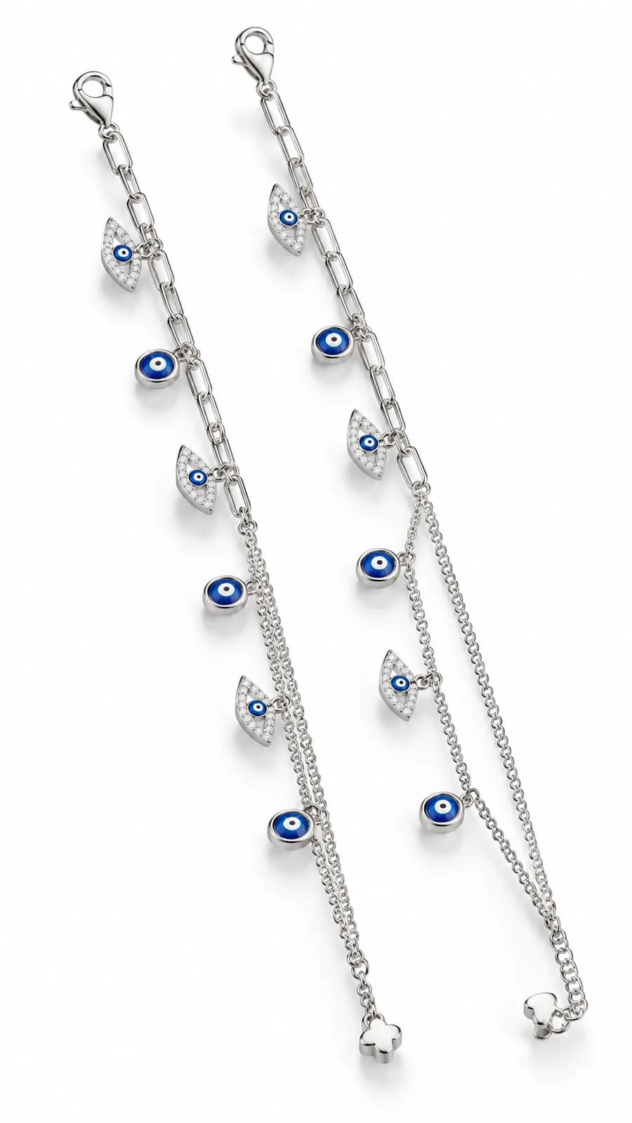 Celestial Evil Eye Charm Anklet