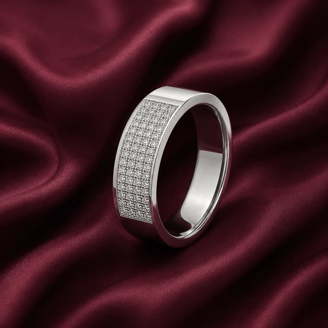 Luxe Pavé Statement Ring