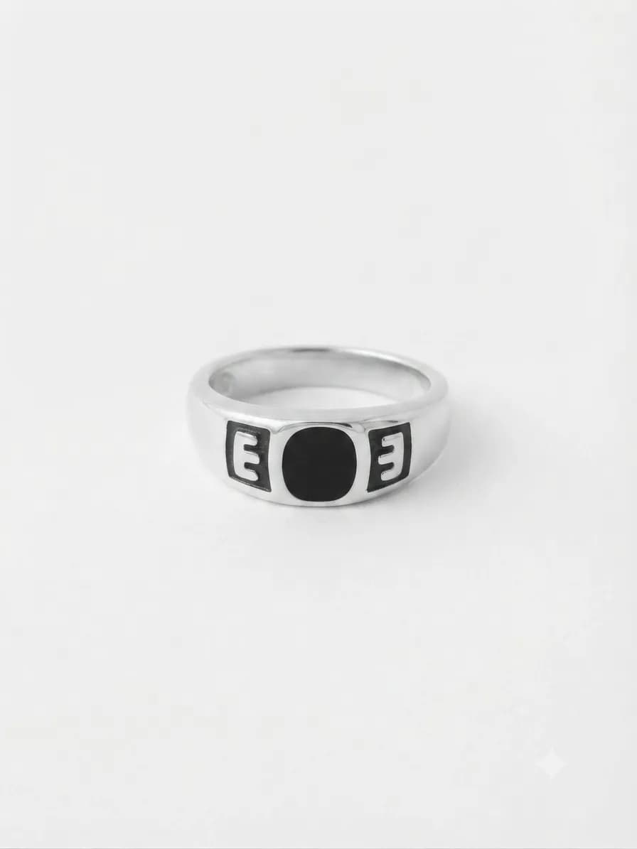 Sterling Silver Signet Ring