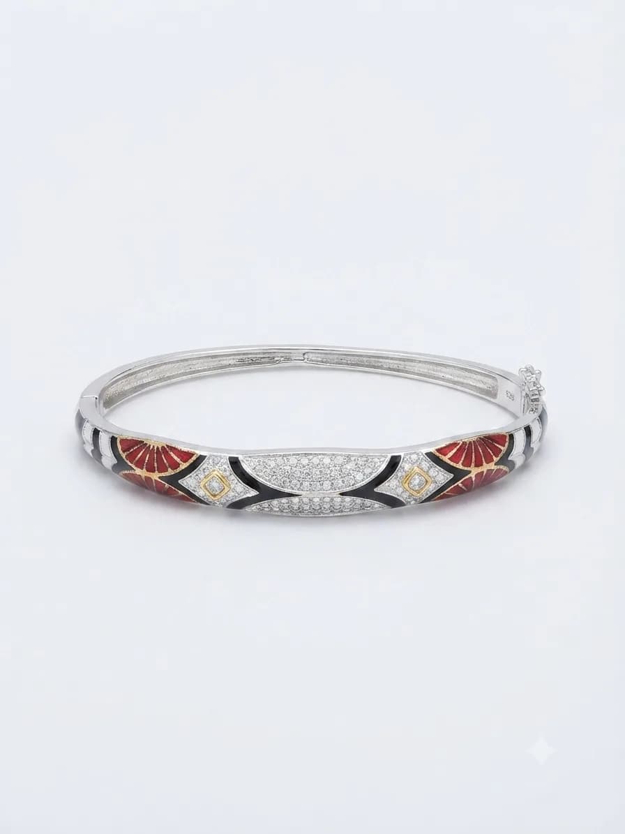 Celeste Royale Mosaic Bangle