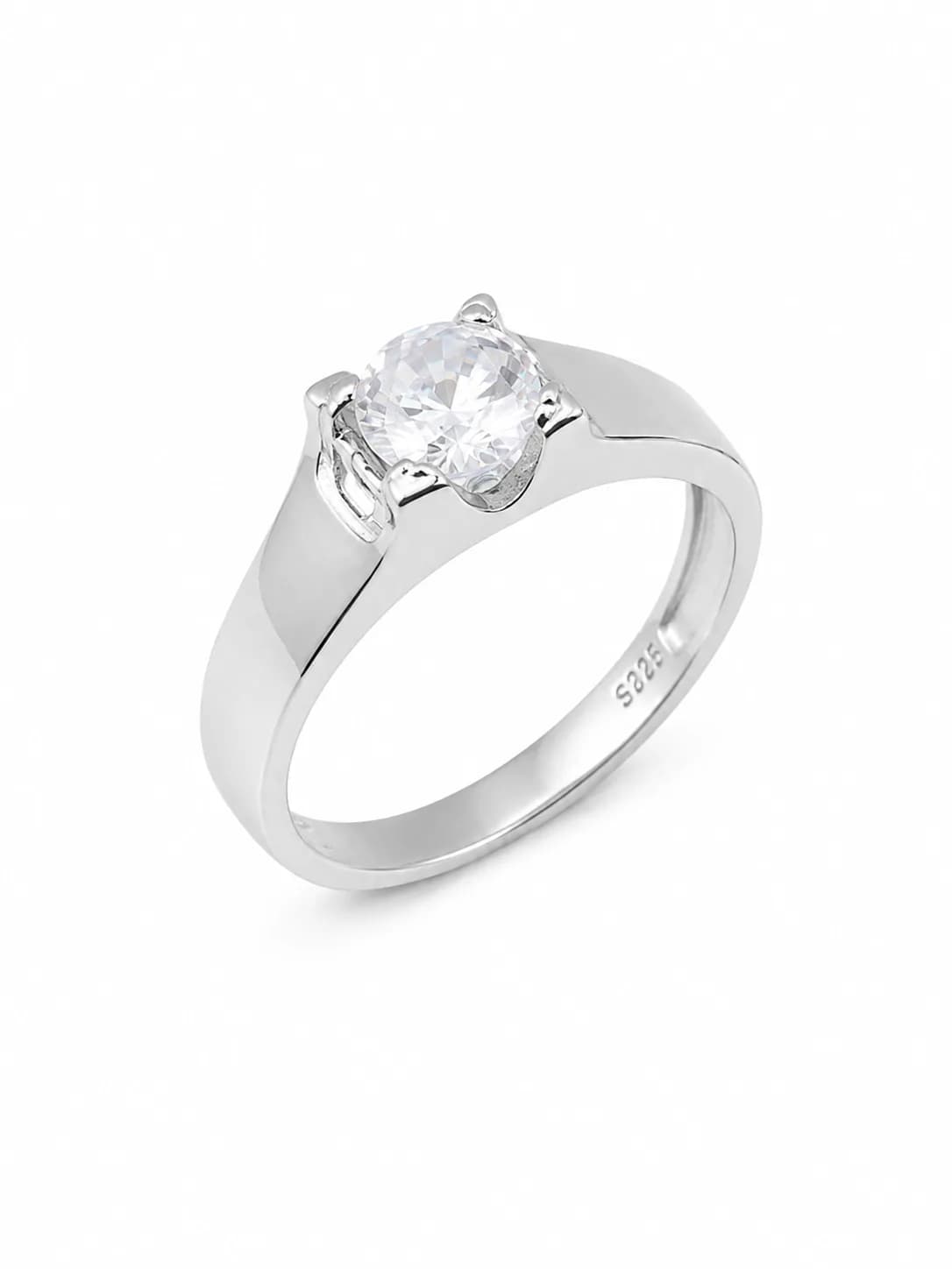 Classic Solitaire Men's Ring
