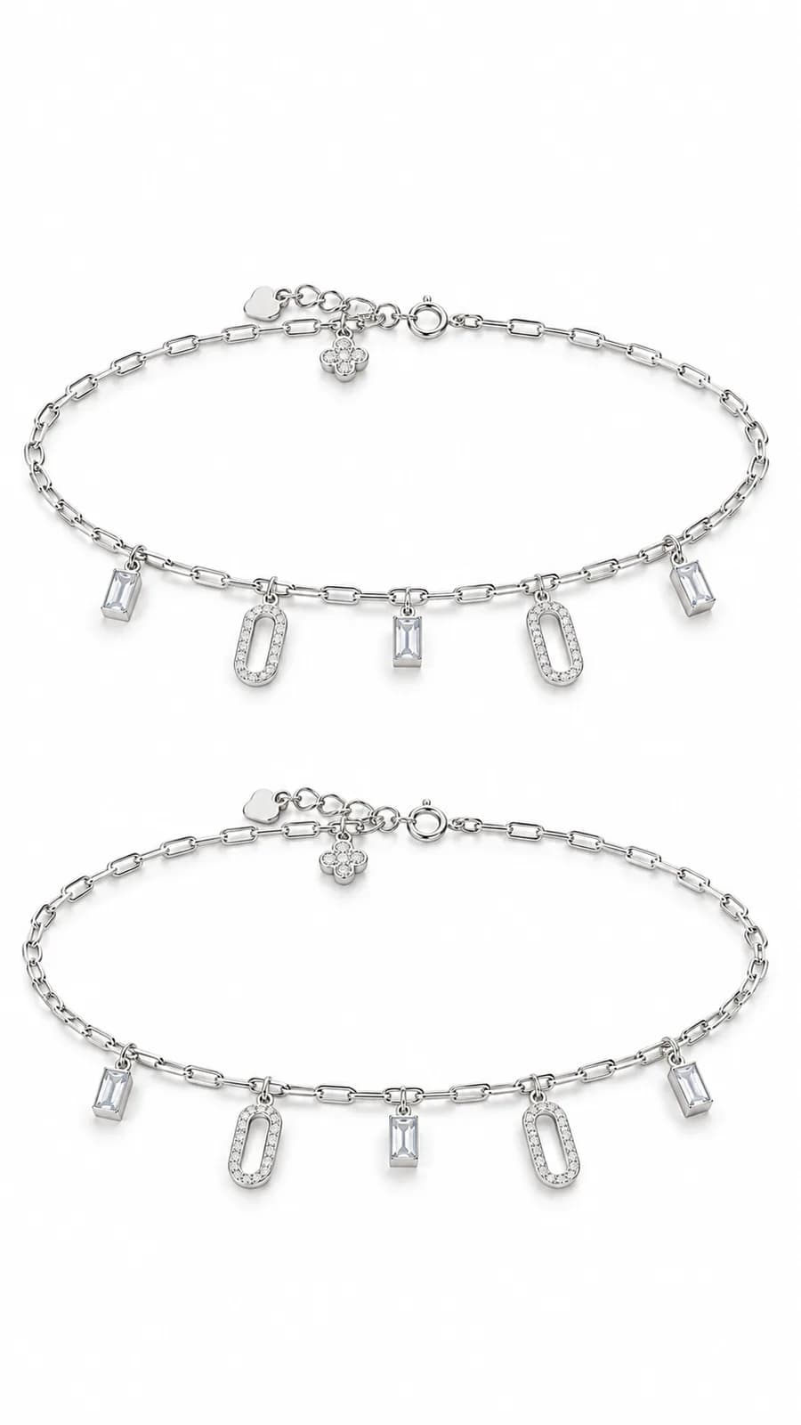 Celestial Link Charm anklet